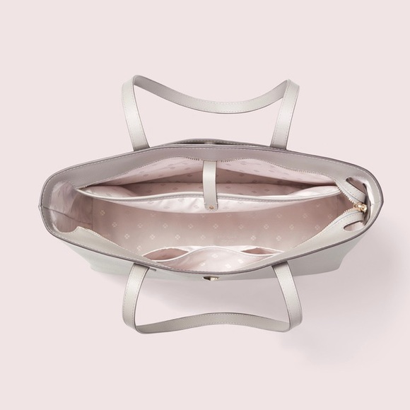 BRAND NEW KATE SPADE LARGE ZIP-TOP WORK TOTE - Picture 7 of 8